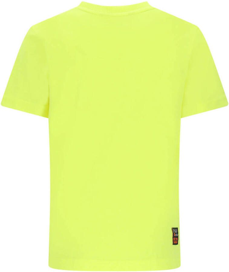 TYGO & vito jersey T-shirt geel - Foto 2