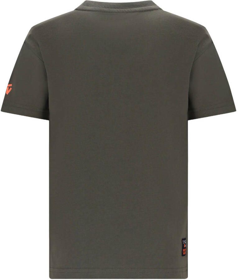 TYGO & vito jersey T-shirt olijfgroen