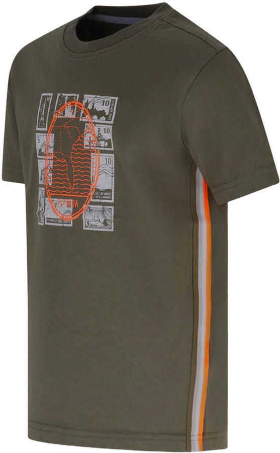 TYGO & vito jersey T-shirt olijfgroen - Foto 3