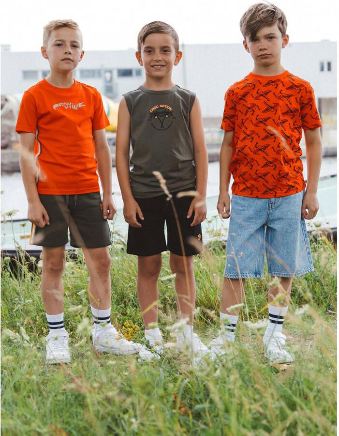 TYGO & vito jersey T-shirt oranje - Foto 2