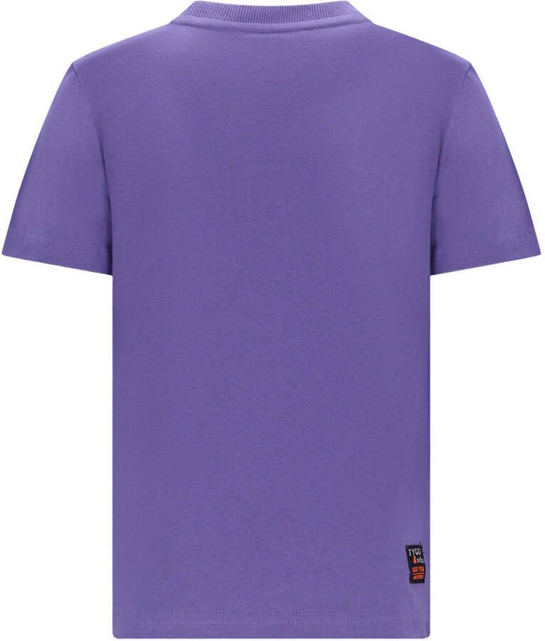 TYGO & vito jersey T-shirt paars