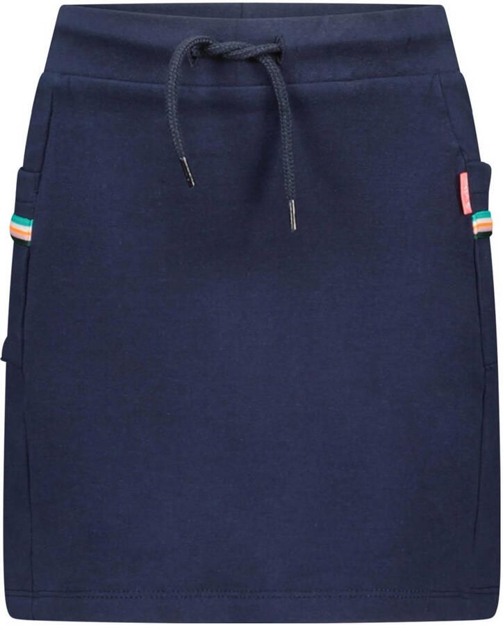 TYGO & vito korte rok donkerblauw