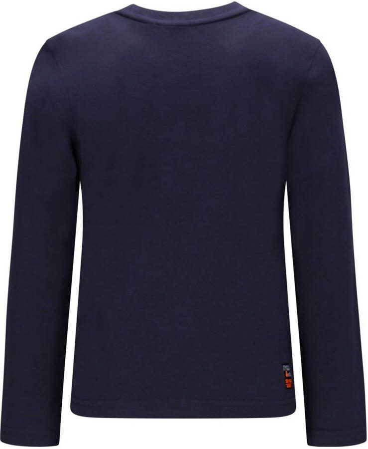 TYGO & vito longsleeve donkerblauw