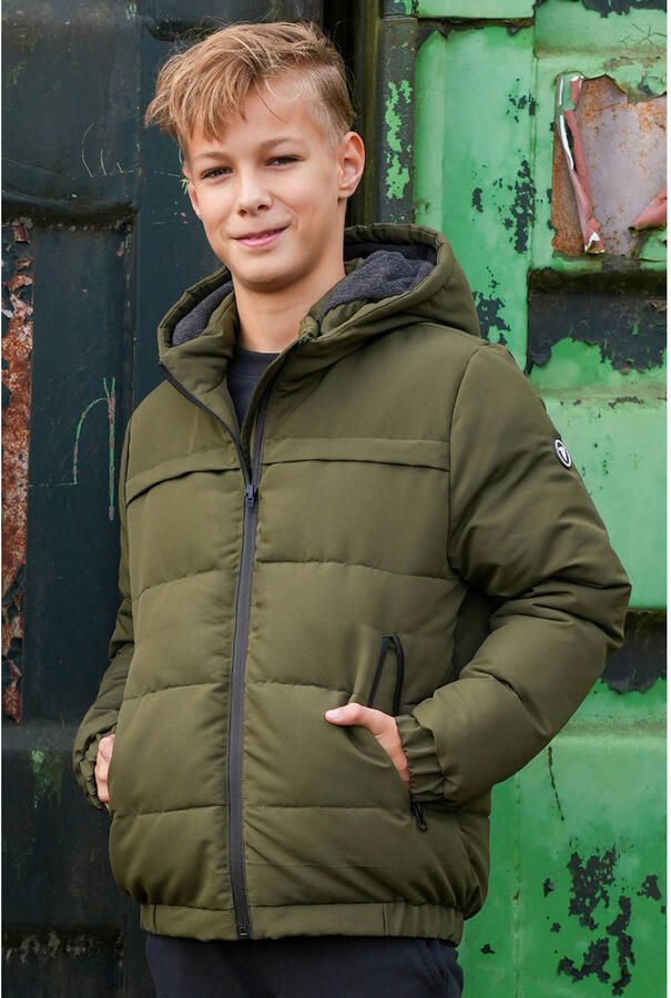 TYGO & vito NextGen gewatteerde jas donkergroen - Foto 2