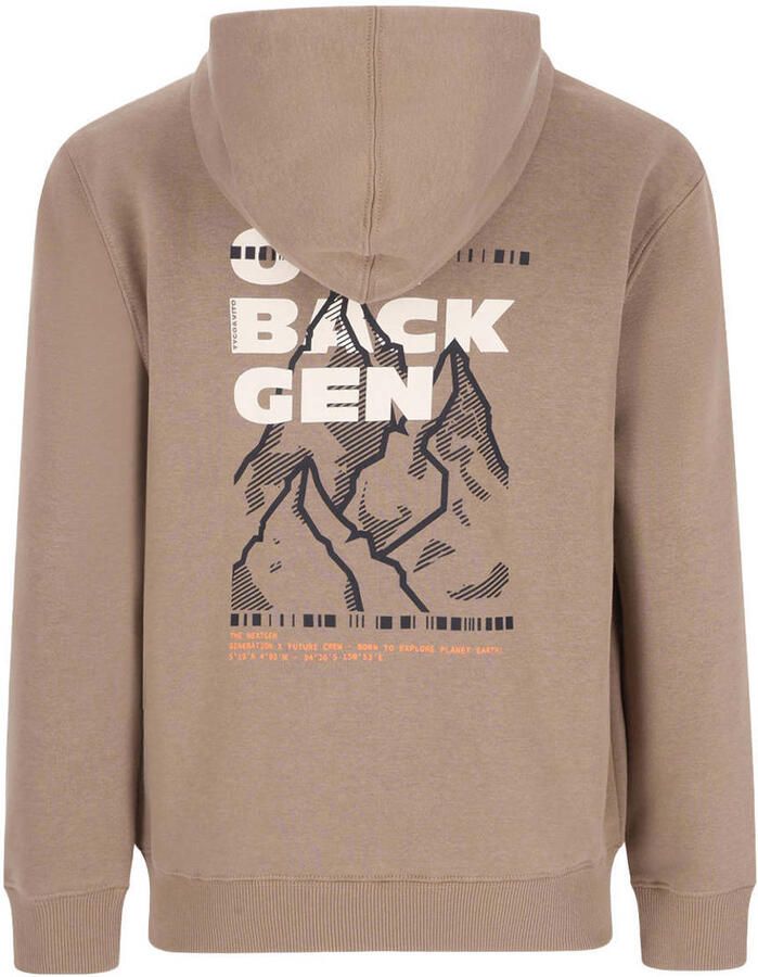 TYGO & vito NextGen hoodie met backprint zand - Foto 2