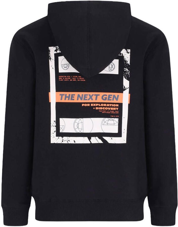 TYGO & vito NextGen hoodie met backprint zwart