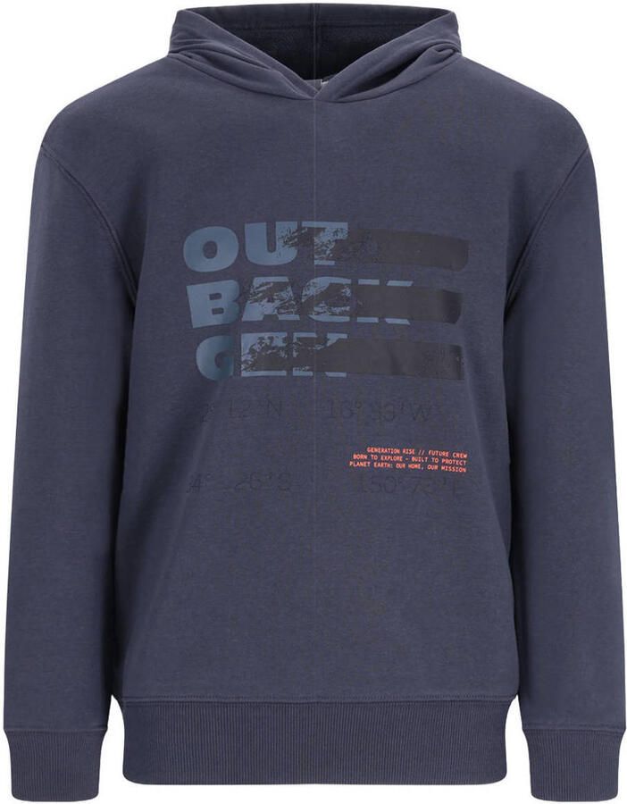 TYGO & vito NextGen hoodie met print donkerblauw