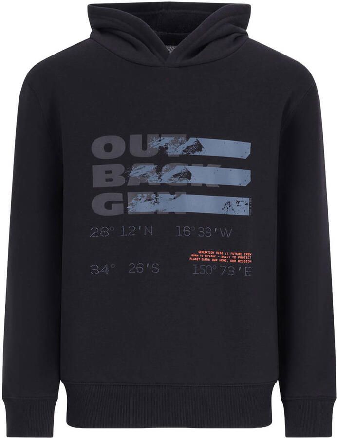 TYGO & vito NextGen hoodie met print zwart