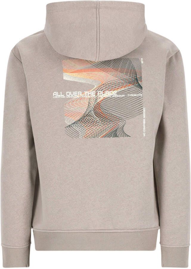 TYGO & vito NextGen jersey hoodie met backprint zand - Foto 2