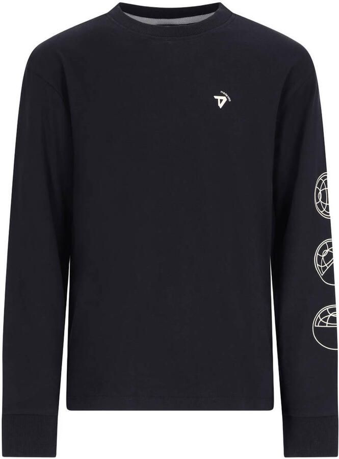 TYGO & vito NextGen jersey longsleeve met backprint zwart