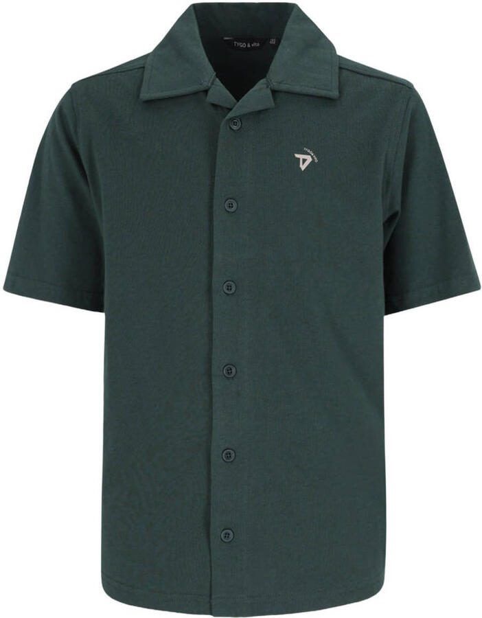 TYGO & vito NextGen jersey overhemd donkergroen