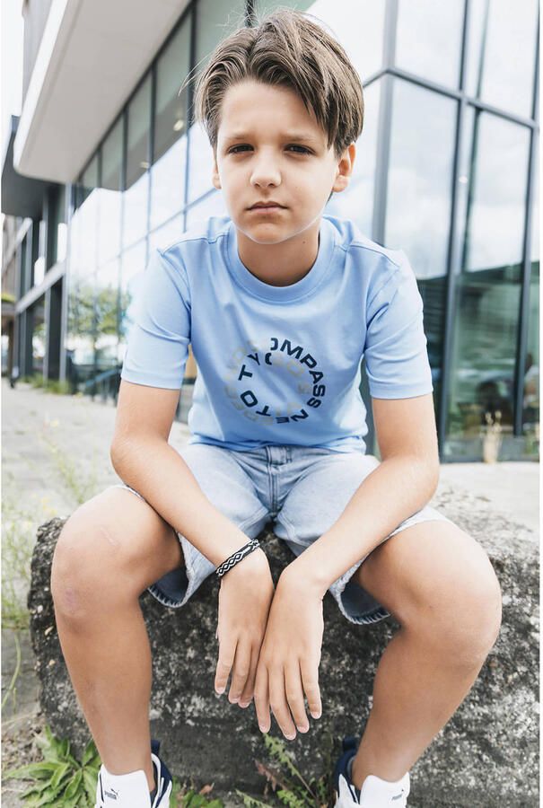 TYGO & vito NextGen jersey T-shirt lichtblauw - Foto 2