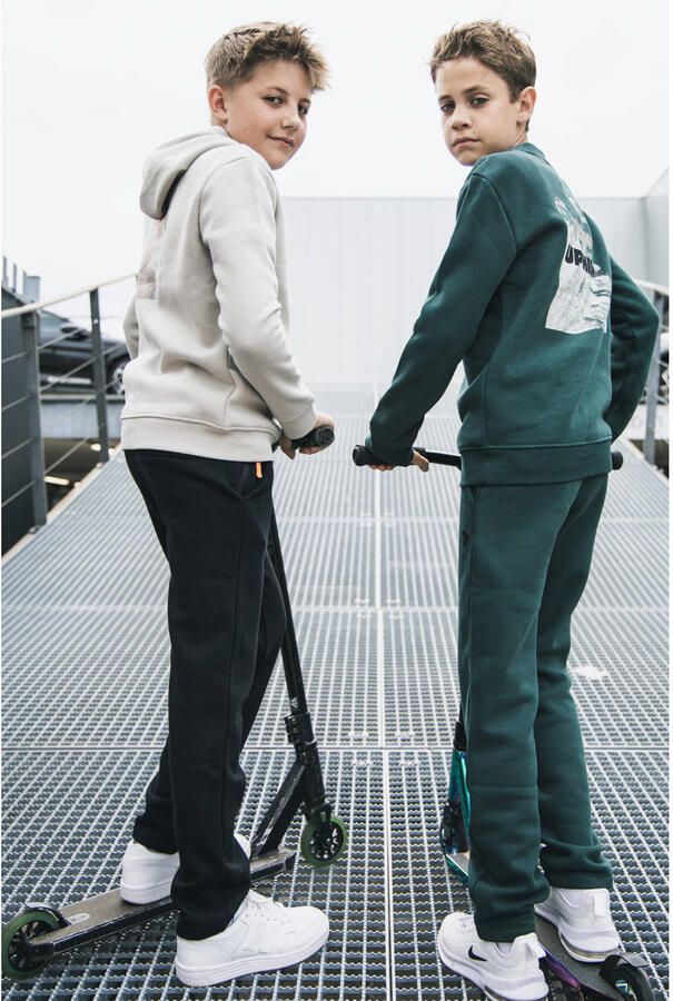 TYGO & vito NextGen sweater met backprint donkergroen - Foto 3