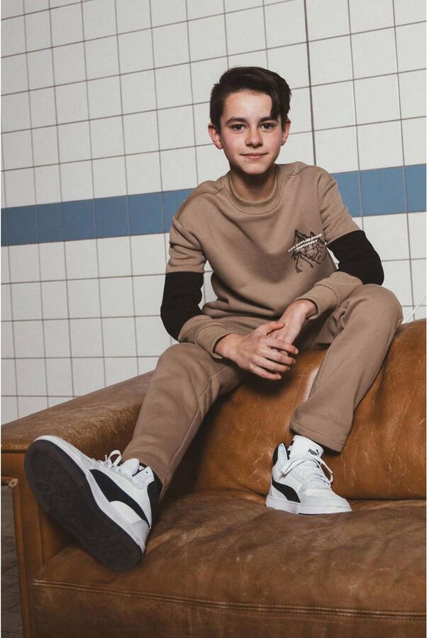 TYGO & vito NextGen sweater zand Beige Meerkleurig maat 182-188 - Foto 3