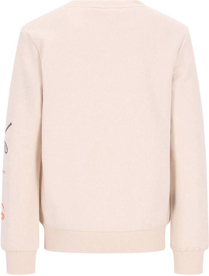 TYGO & vito rechtvallende sweater met print ecru Printopdruk maat 146-152 - Foto 2