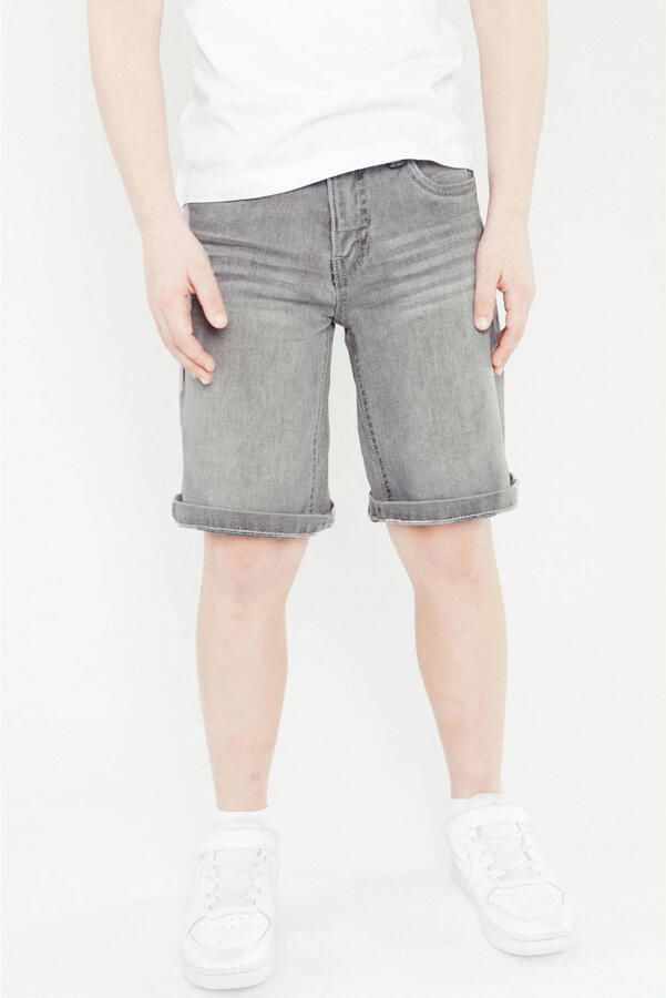 TYGO & vito regular denim short grey denim