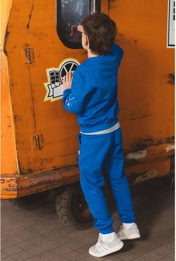 TYGO & vito regular fit joggingbroek blauw Jongens Sweat Effen maat 146-152 - Foto 2