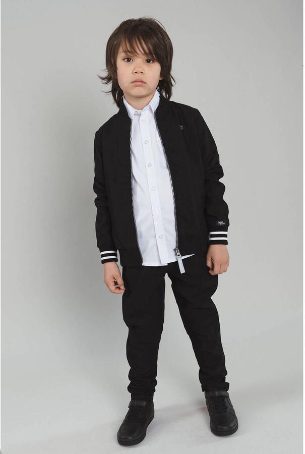 TYGO & vito regular fit sweatpants zwart