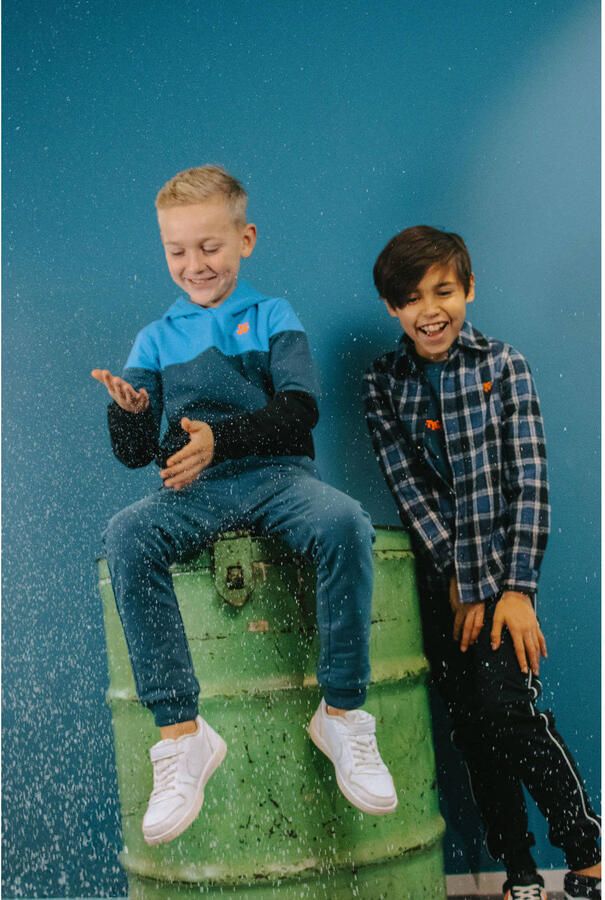 TYGO & vito regular joggingbroek donkerblauw
