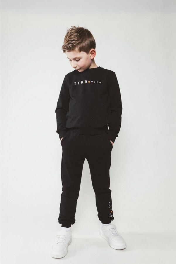 TYGO & vito regular joggingbroek zwart - Foto 2