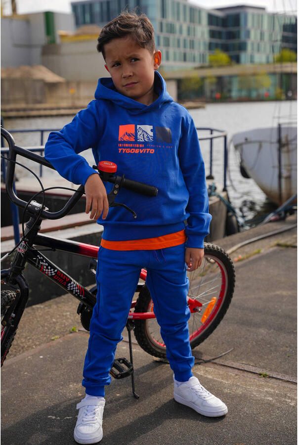 TYGO & vito regular sweatpants blauw - Foto 2