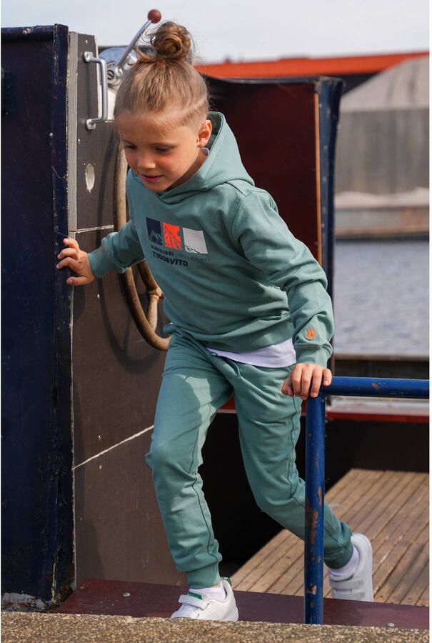 TYGO & vito regular sweatpants groen