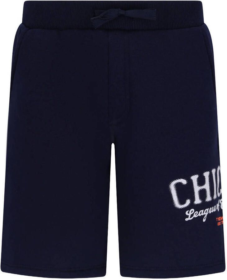 TYGO & vito regular sweatshort donkerblauw
