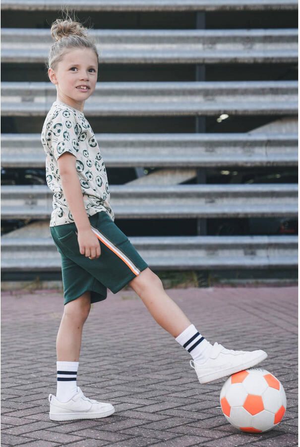 TYGO & vito regular sweatshort donkergroen - Foto 2
