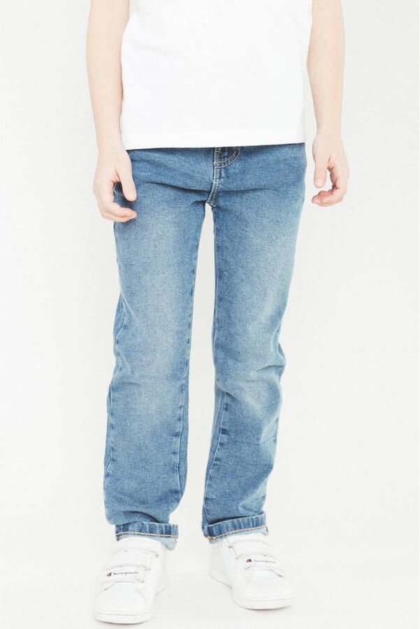 TYGO & vito regular waist regular fit jeans medium blue denim