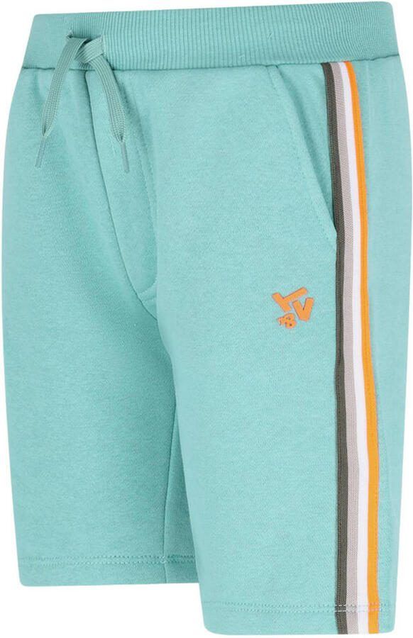 TYGO & vito regular waist sweatshort blauw - Foto 3