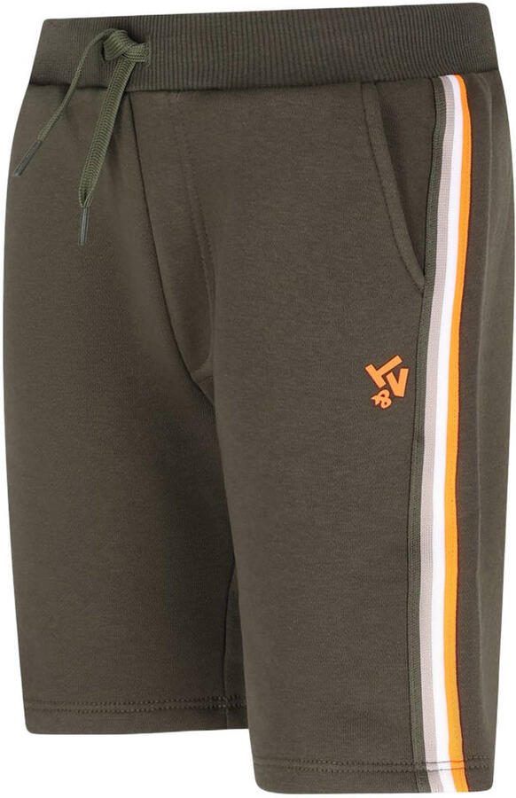 TYGO & vito regular waist sweatshort olijfgroen - Foto 2