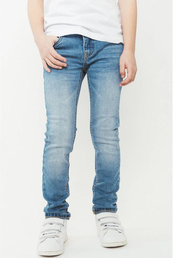 TYGO & vito skinny jeans Binq light used Blauw Jongens Stretchdenim Effen 104 - Foto 2