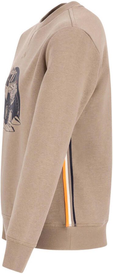 TYGO & vito sweater met print beige - Foto 3