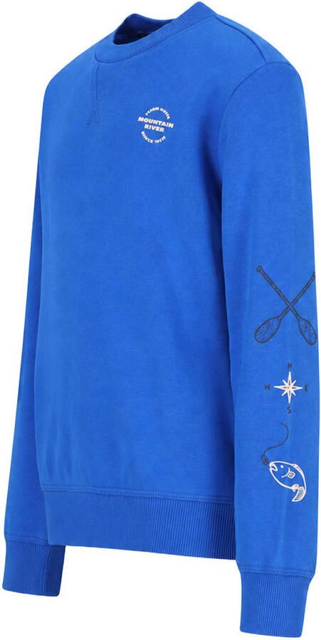 TYGO & vito sweater met print blauw Printopdruk maat 110-116 - Foto 2