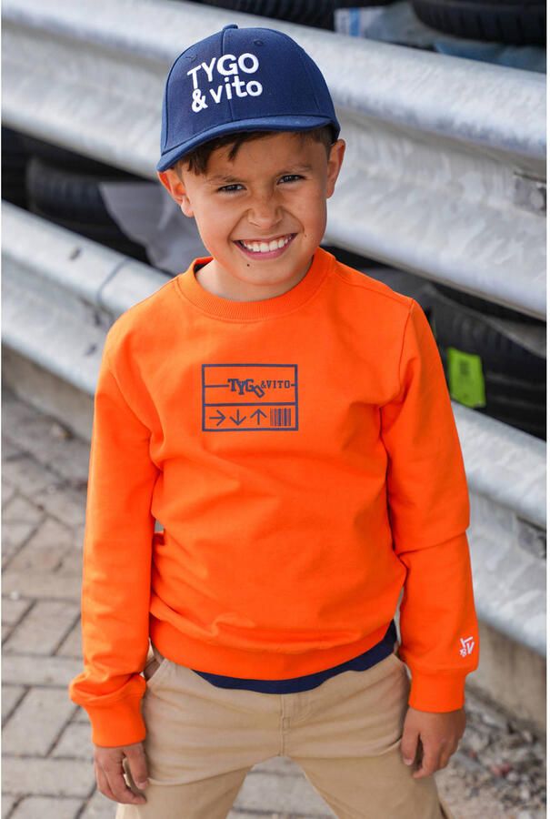 TYGO & vito sweater oranje - Foto 3
