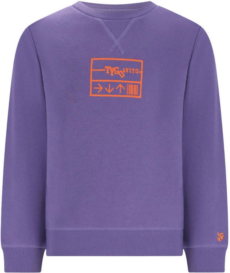 TYGO & vito sweater paars