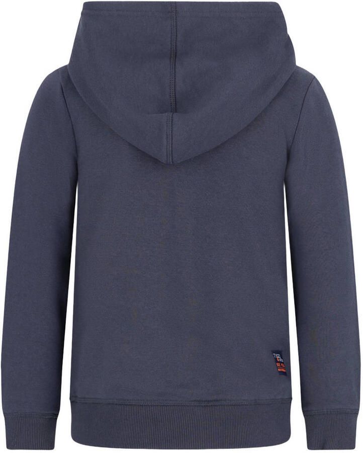 TYGO & vito sweatvest donkerblauw Effen maat 122-128 - Foto 2
