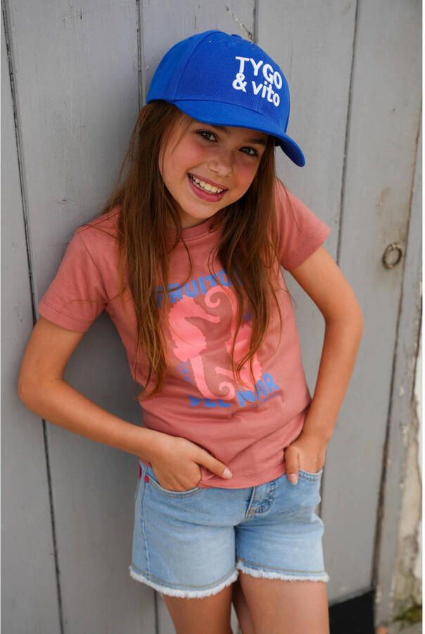TYGO & vito T-shirt bruin