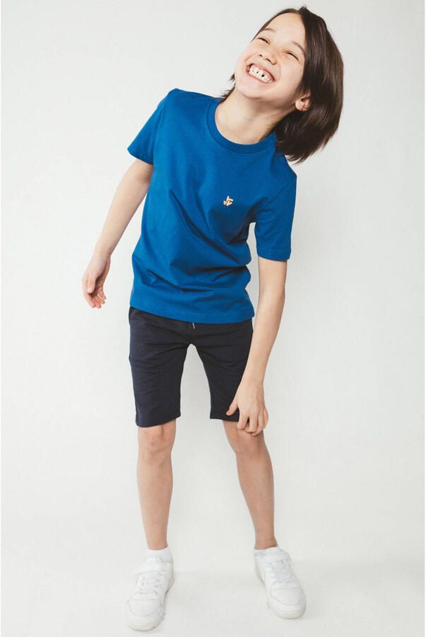 TYGO & vito regular sweatshort donkerblauw - Foto 2