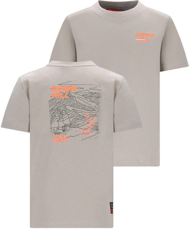 TYGO & vito T-shirt met backprint zand - Foto 2