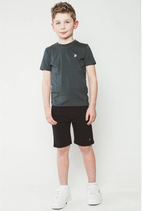 TYGO & vito T-shirt zwart donkergroen (set van 2) - Foto 2