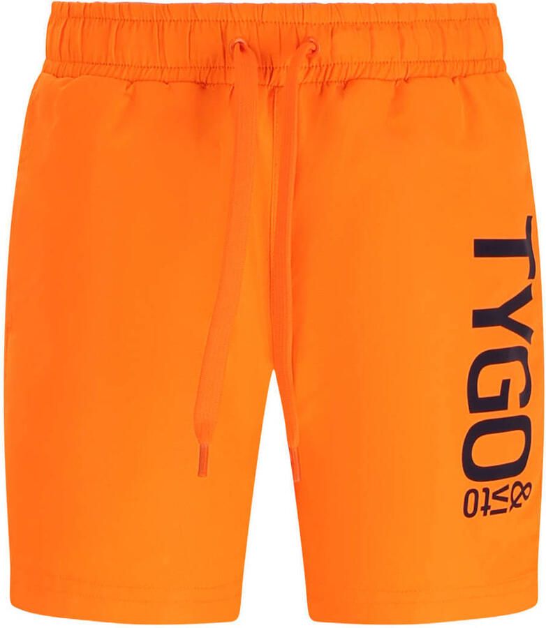 TYGO & vito zwemshort oranje