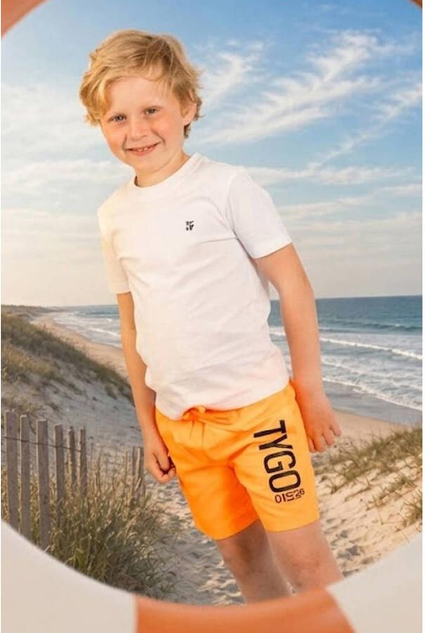 TYGO & vito zwemshort oranje - Foto 3