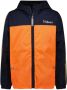 TYGO & vito zomerjas van gerecycled polyester oranje donkerblauw Jongens Gerecycled polyester (duurzaam) Capuchon 98 104 - Thumbnail 1