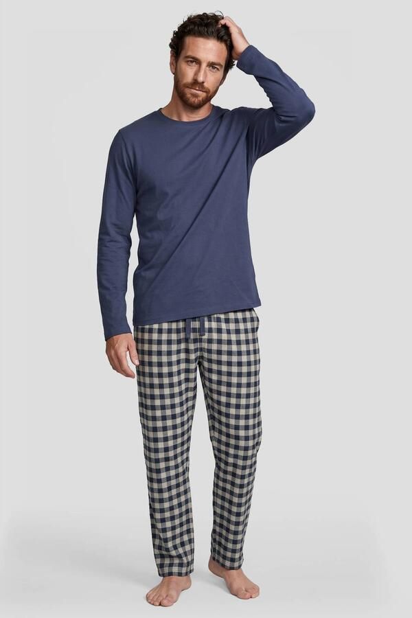 UR8011 pyjama set blauw - Foto 2