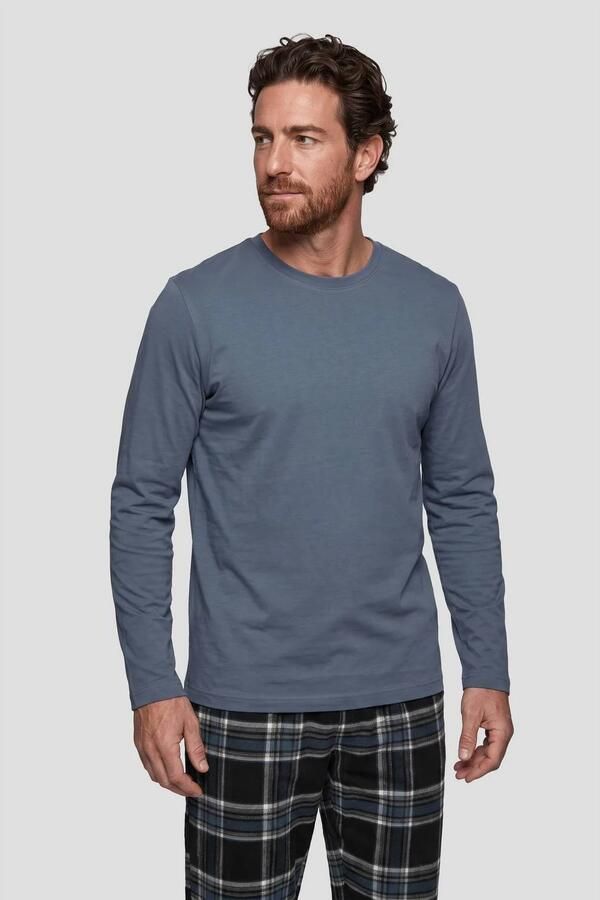 UR8011 pyjama set blauw zwart