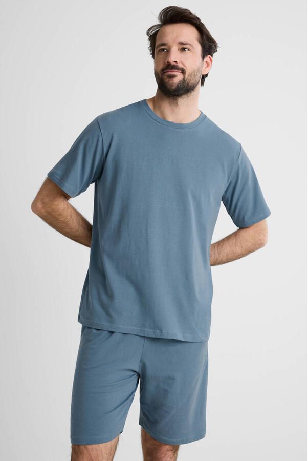 UR8011 shortama blauw