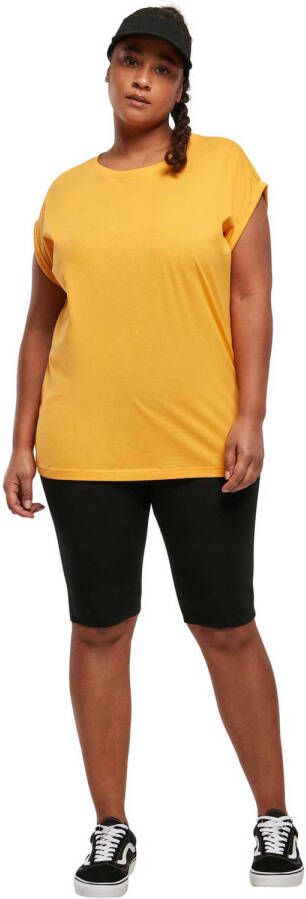 Urban Classics Curvy T-shirt oranje