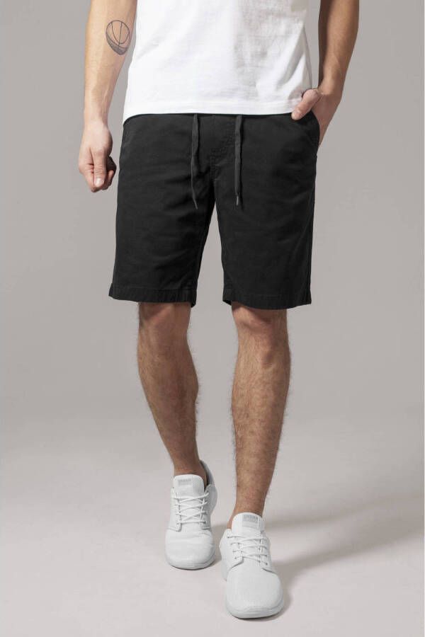 Urban Classics Stretch Twill Chino shorts Kleding black maat: M beschikbare maaten:M
