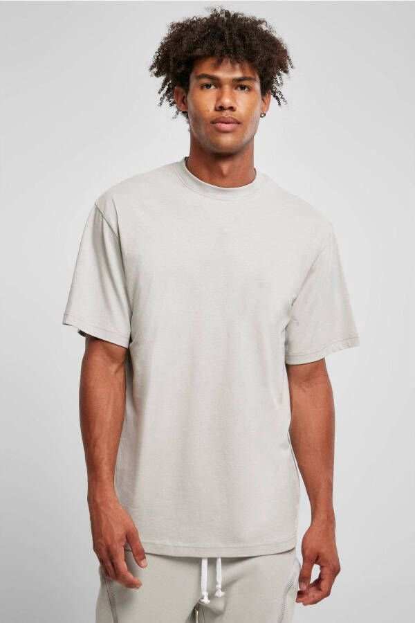 Urban Classics regular fit T-shirt lichtgrijs